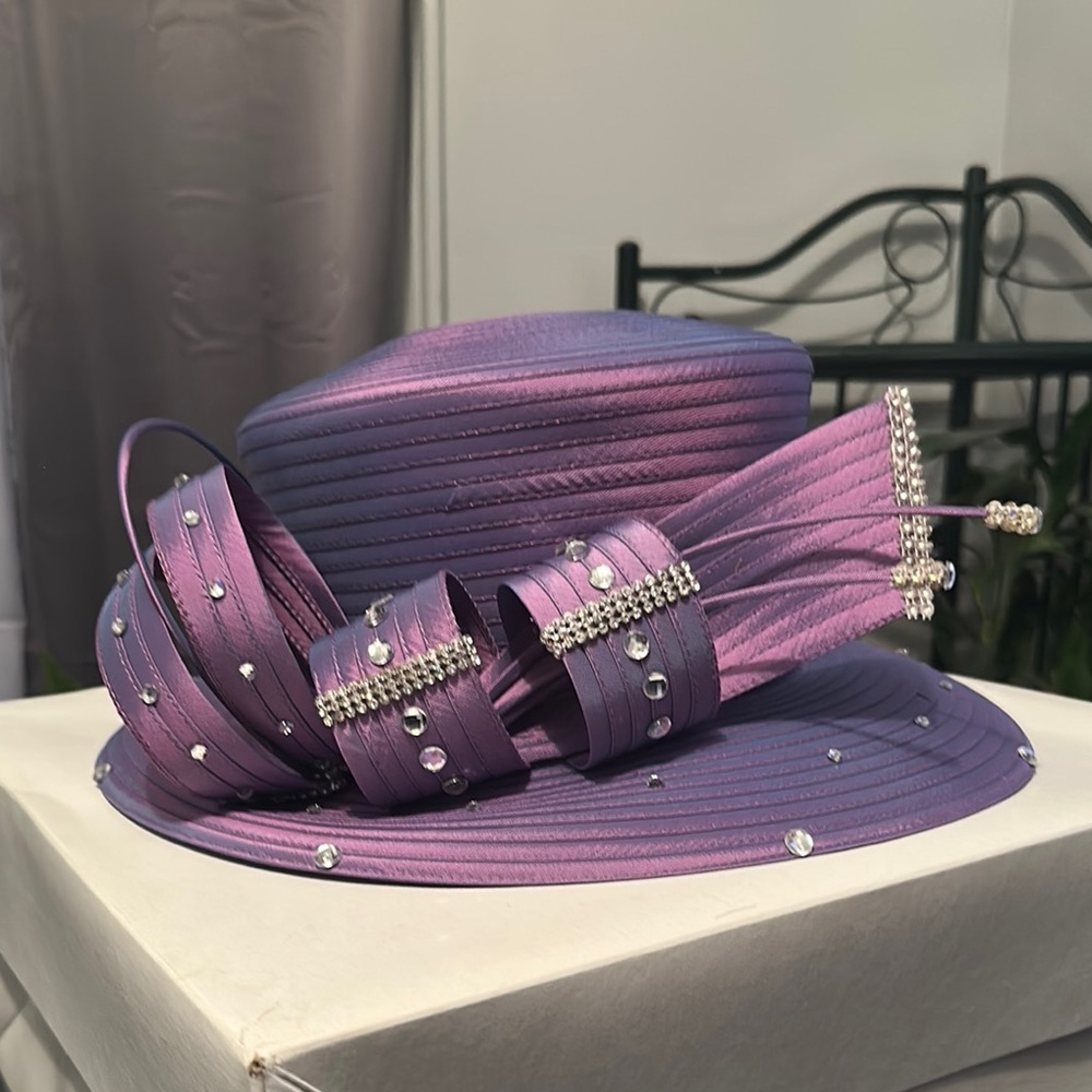 Elegant Purple Women's Hat